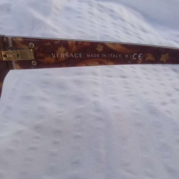 Versace Black Cat-Eye Glasses - Picture 5 of 16